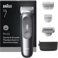 Braun Haarschneider "Body Groomer BG7550" mit Smartlight & SkinGuard, 100 Min Akku,