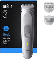 Braun Haarschneider "Bodygroomer BG3530" Extra Hautschutz, 80 Min Akkulaufzeit,
