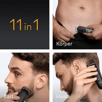 Braun Trimmer + Haarschneider, All-in-One Series 5 AIO5560 – Braun Trimmer + Haarschneider, All-in-One Series 5 AIO5560 für präzise Bartpflege und Haarschnitte