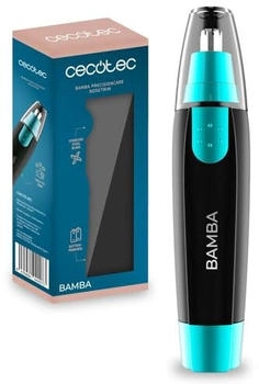 Cecotec Cecotec, Trimmer + Haarschneider, Schnurloser Nasen- und Ohrenhaartrimmer Bamba Precisioncare Nosetrim