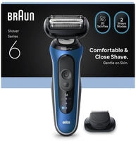 Braun Personal Care Rasierer, Akkubetrieb, unter der Dusche verwendbar, abwaschbar
