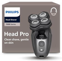Philips Glatzen-Rasierer "HS7980/15" Haarschneider mit 36 ComfortCut-Klingen, inkl.