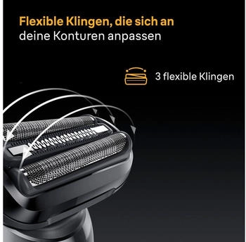 Braun Rasierapparat, Series 5 – Flexible Anpassung an jede Gesichtskontur