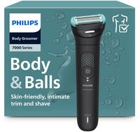 Philips Elektrok&ouml;rperrasierer "Serie 7000 BG7470/15" 4 Stk. Aufs&auml;tze mit flexiblem