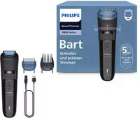 Philips Bartschneider "Serie 3000 BT3620/15" 2 Aufs&auml;tze mit 40 einstellbaren