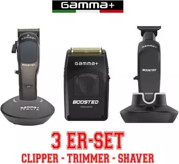 Gamma Più Boosted Clipper + Boosted Trimmer + Boosted Shaver