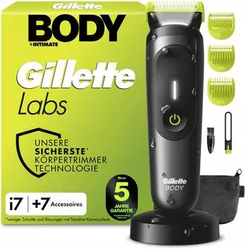 Gillette Labs i7 Body + Intimate Trimmer