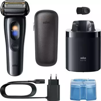 Braun NEVO Elektrorasierer Herren, graphit (15010cc)