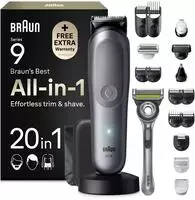 Braun Haarschneider "Series 9 AIO9540" 16 Aufs&auml;tze 20-in-1, BodyGentle Modus, 120