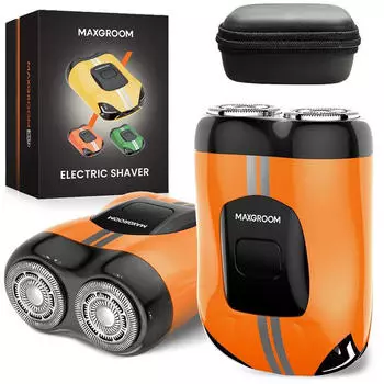 MaxGroom M-501 Elektrorasierer Rotationskopf IPX7 (M-501)