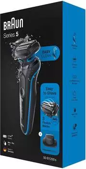 Braun Braun Series 5 Electric Shaver 50B1200S – Wie gestaltet sich die Handhabung und Pflege des Braun Rasierers?