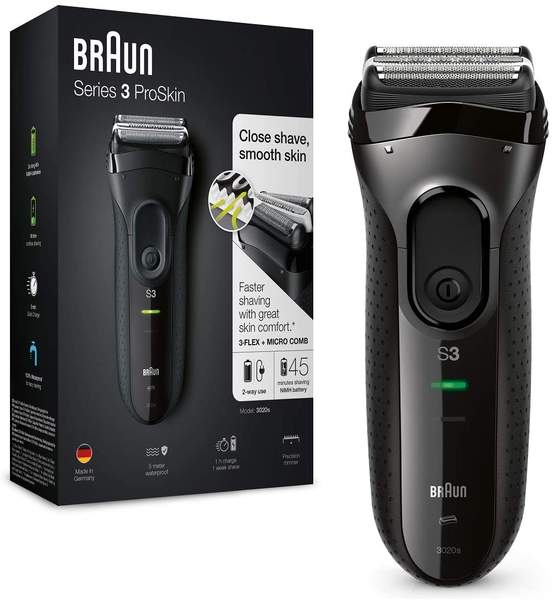 Braun 3020s Series 3 black