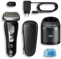 Braun Series 9 9460cc - Folienschaber - Edelstahl - Schwarz - Akku - Lithium-Ion