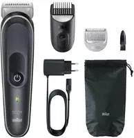 Braun BG5350 - Schwarz - Silber - 0,5 mm - 1,1 cm - Ladend - Wechselstrom/Batterie -