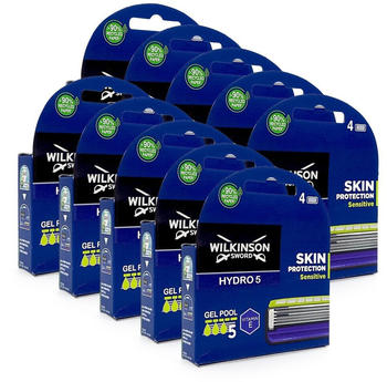 Wilkinson Sword Hydro 5 Skin Protection Sensitive Rasierklingen (10 x 4 Stk.)