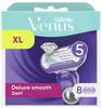 Gillette Venus Deluxe Smooth Swirl (8 x) Violett