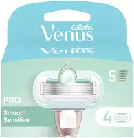 Gillette Venus Smooth Sensitive Systemklingen 4er