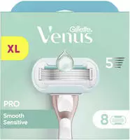 Gillette Venus Deluxe Smooth Sensitive 8er Systemklingen 8er
