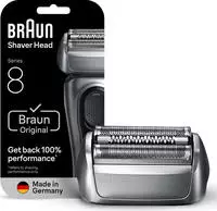 Braun Ersatzscherkopf "Series 8 83M" Kompatibel mit allen Series 8 Rasierern,