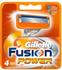 Gillette Fusion Power Systemklingen (4 Stk.)