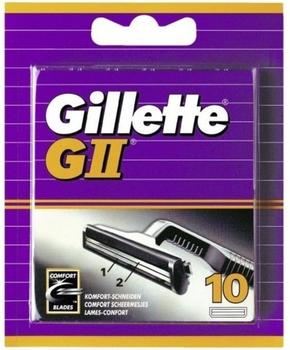 Gillette GII Ersatzklingen (10 Stk.)