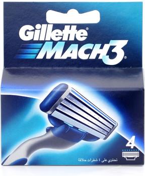 Gillette Mach3 Systemklingen (4 Stk.)