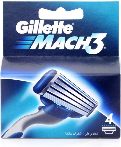 Gillette Mach3 Systemklingen (4 Stk.)