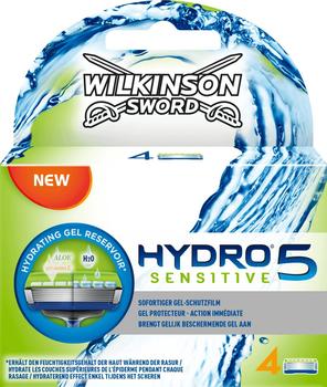 Wilkinson Sword Hydro 5 Sensitive Rasierklingen (4 Stk.)
