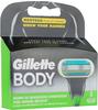 Gillette Body Systemklingen 4er Ersatzklingen, 4 Stück