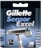 Gillette SensorExcel Ersatzklingen (10 Stk.)