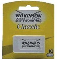 Wilkinson-Sword Rasierklingen Classic, f&uuml;r Rasierhobel, 1-fach Klinge, 10 St&uuml;ck,