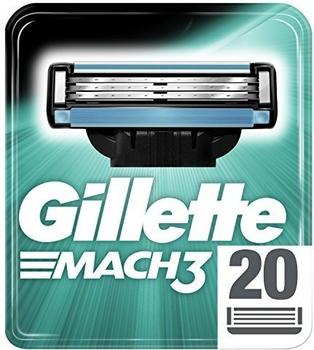Gillette Mach3 Systemklingen (20 Stk.)