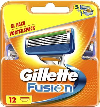 Gillette Fusion Systemklingen (12 Stk.)