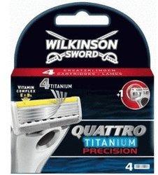 Wilkinson Sword Quattro Titanium Precision (4er)