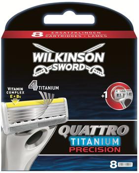 Wilkinson Sword Quattro Titanium Precision (8 Stk.)
