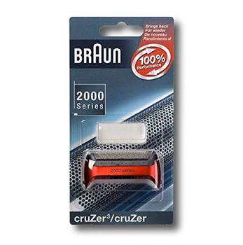 Braun Scherfolie metallic rot