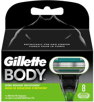 Gillette Body Ersatzklingen (8 Stk.)