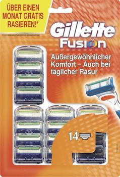 Gillette Fusion Systemklingen (14 Stk.)
