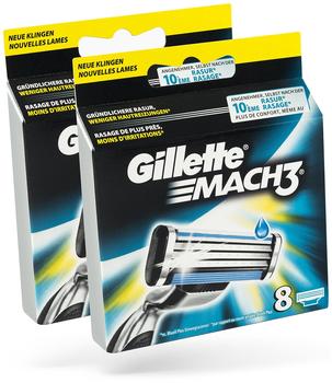Gillette Mach3 Systemklingen (16 Stk.)