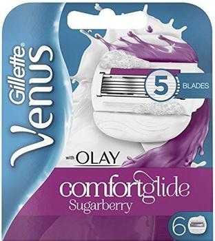Gillette Venus Comfortglide Sugarberry with Olay Razor Blades (5 pack)