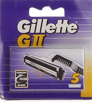 Gillette GII Ersatzklingen (5 Stk.)