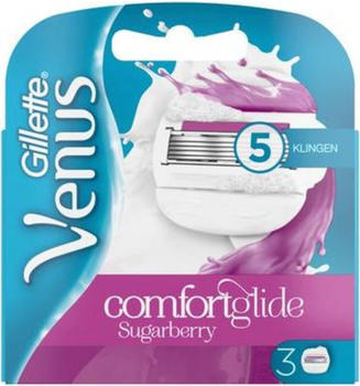 Gillette Venus Comfortglide Sugarberry Systemklingen (3 Stk.)