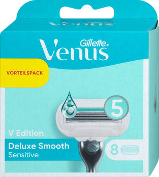 Gillette Venus V Edition Deluxe Smooth Sensitive Ersatzklingen (8 Stk.)