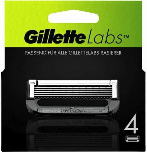 Gillette Labs Rasierklingen (4 Stk.)