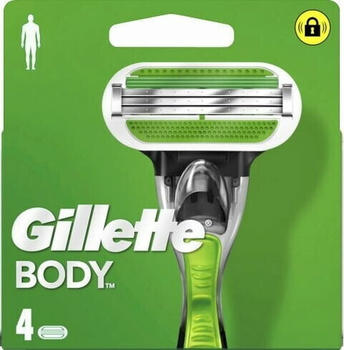 Gillette Body Ersatzklingen 2022 (4 Stk.)