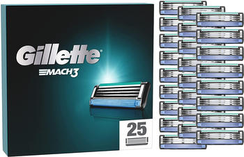 Gillette Mach3 Systemklingen (25 Stk.)