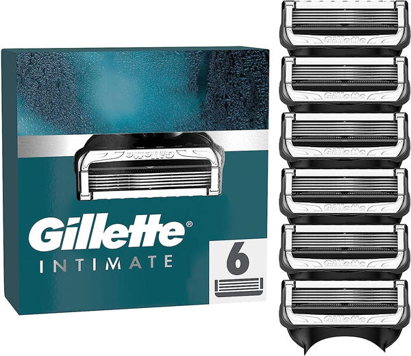 Gillette Intimate Ersatzklingen (6 Stk.)