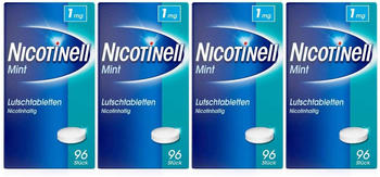 Nicotinell 1mg Lutschtabletten Mint (4x96 Stk.)