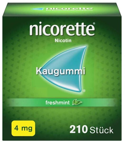 nicorette 4 mg Freshmint Kaugummi (210 Stk.)
