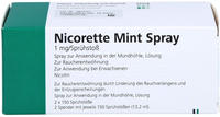 Nicorette Mint Spray 1 mg/Spr&uuml;hsto&szlig; - Reimport 2 St
